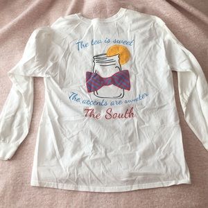 Lauren James Long Sleeve Pocket Tee